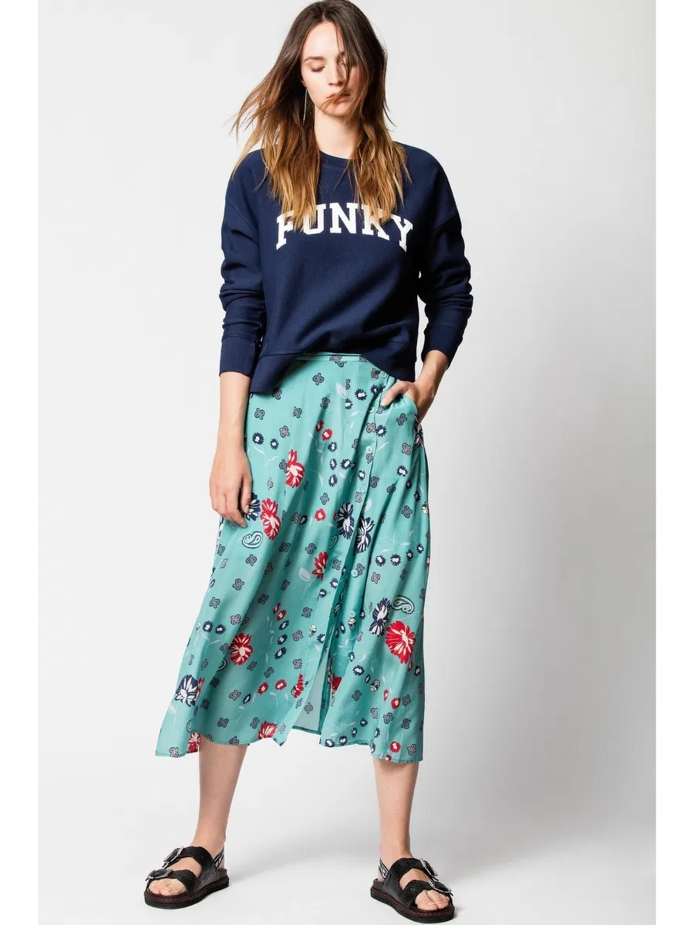 ZADIG & VOLTAIRE June Daisy Skirt 01400